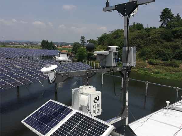 太阳能自动气象站安装